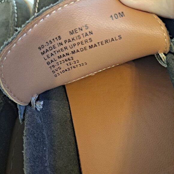 Dockers Mens 10M Vaughn Suede Leather Casual Slip-On Penny Loafer Shoe Brown - Picture 9 of 11